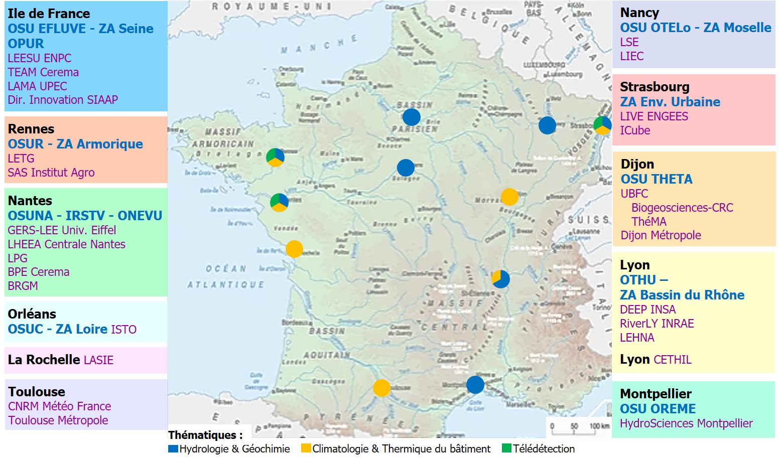 carte partenaires SNO Observil